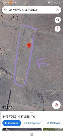 Terrain agricole titré presque 1 hectare