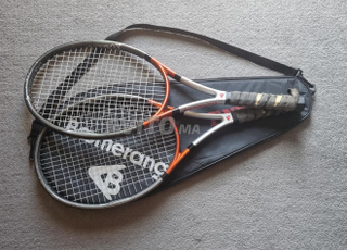 2 raquettes de tennis Boomerang Energy avec sac