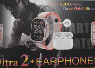 ساعة ذكية ألترا 2 وسماعات