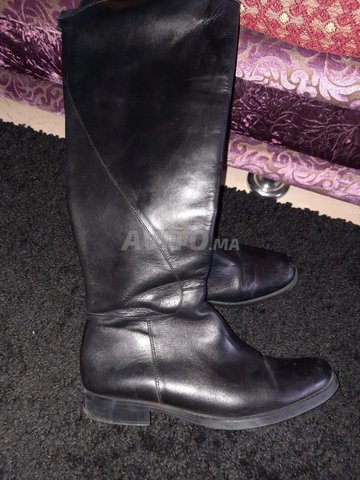 Botte chaussures cuir femme 37 38 importés