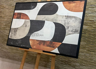 لوحة فاخرة مطبوعة على قماش فني