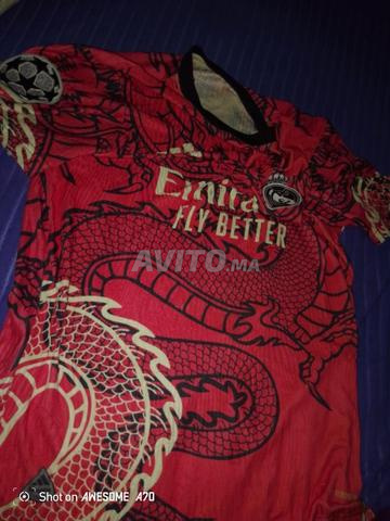 توني مدريد الأحمر بالتنين جودة عالية بيان كوبي طاي s/m