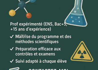 Soutien à Domicile Physique Chimie