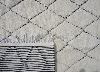 سجادة كينزادي بني وعرين 6x10، صوف 2.55م × 1.55م