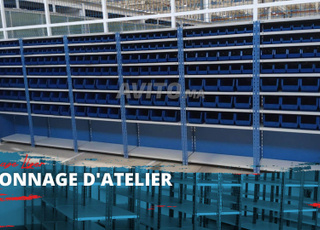 Rayonnage léger métal – Rangement optimisé