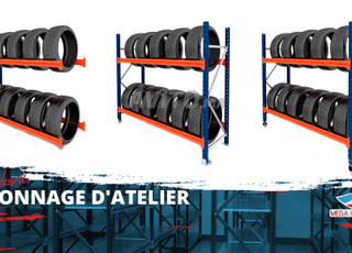 Rayonnage semi-lourd à haute capacité