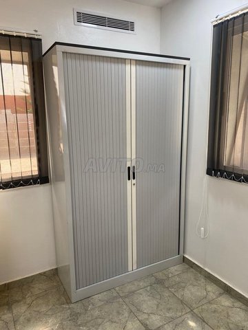 خزانة معدنية ذات بابين ستائر بسعر المصنع