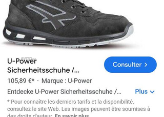Chaussure de sécurité Travail Upower