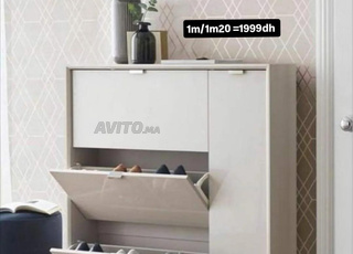 Armoires à chaussures de différentes formes et tailles