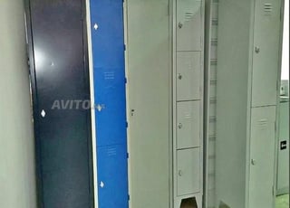 Vestiaire métallique avec clé 1 porte