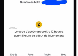 ticket match maroc vs bahrein