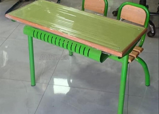 Table scolaire 
table pupitre double places