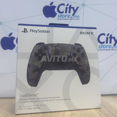 Manette Sony DualSense PS5 (Camo Gris)