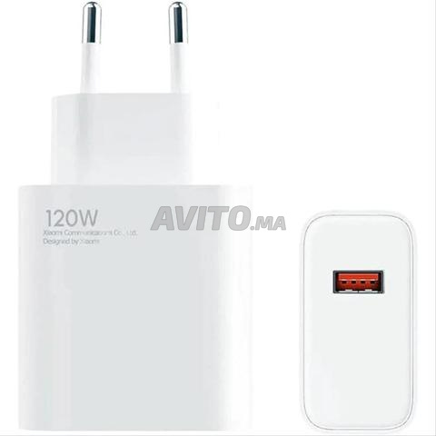 Chargeur Xiaomi Original 120W et Câble USB Type-C - 2