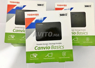 Disque dur externe 500 Go marque Tochiba