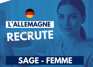 L'Allemagne Recrute Sage femme