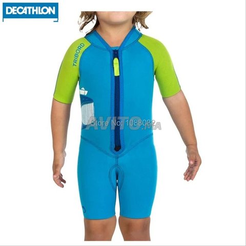 بدلة غوص للأطفال من ديكاتلون، تحافظ على الدفء