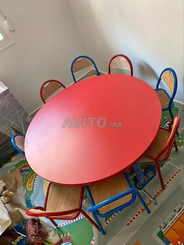 Mobilier de classe semi métallique