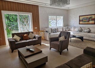 Duplex de villa meublé a Californie el Jadida