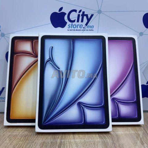 آبل ايباد اير 11 بوصة شريحة M3 - 2025 - (128 جيجابايت واي فاي)