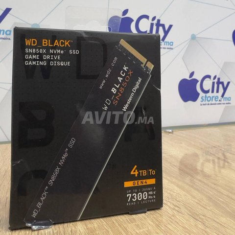 ويسترن ديجيتال SSD WD Black SN850X 4 تو