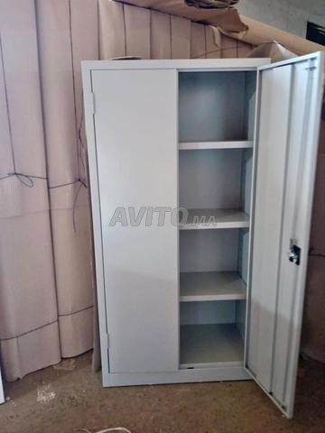 ARMOIRE Métallique avec 2 porte battantes