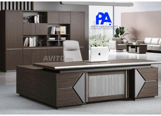 Bureau président avec chaises\table de réunion