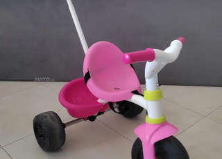 دراجة ثلاثية العجلات Smoby وردية