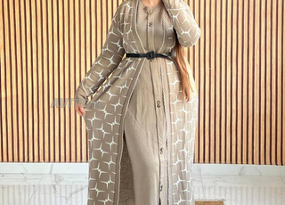 Ensemble 3 pièces avec un nouveau look différent.