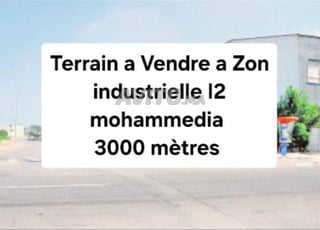 Terrain à vendre Zone industrielle I2 / Mohammedia