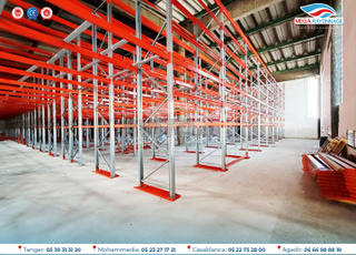 Rack à palettes – Capacité maximale