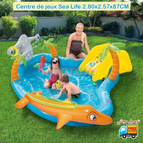 Fantastique centre de jeux Sea Life Splash