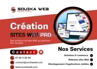Créez un Site Web Pro avec Souika Web 💻