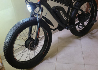 Fat bike double moteur 60km/h
