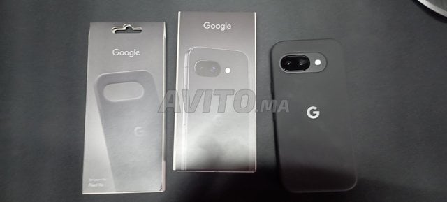 GOOGLE PIXEL 9a 128GB/Black avec Pochette PIXEL 9a