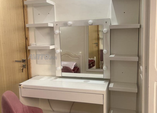 Chambre à coucher complète blanche - Excellent état