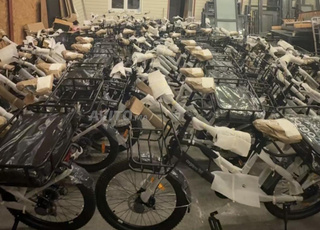 Vélo cargo idéal livraison Neuf avec sac