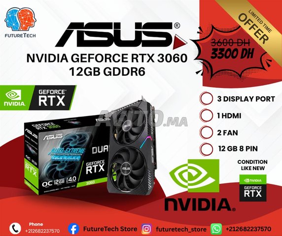 RTX 3060 Asus 12Gb