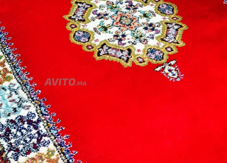TAPIS RBATIS ROUGE