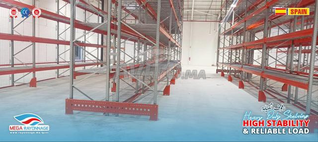 Rack à palettes métallique – Montage sur site