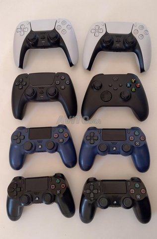 Les manettes PS5 PS4 et Xbox series