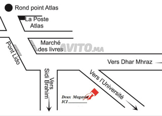 Deux Magasin de 80m2