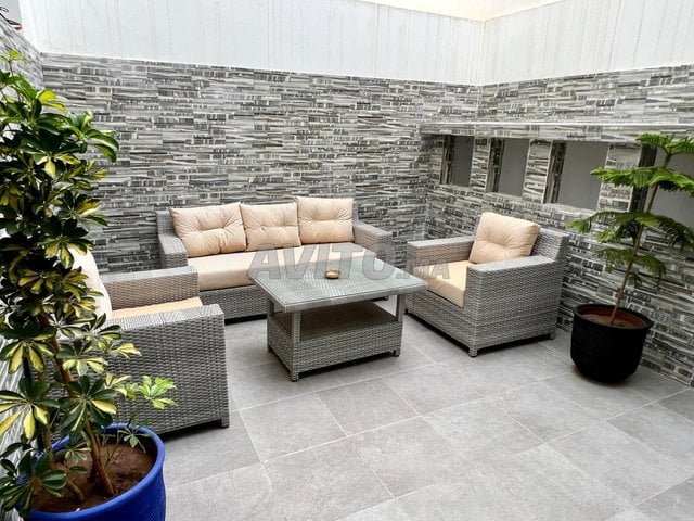 Appartement 100m Meublé Luxe Maarif Ex