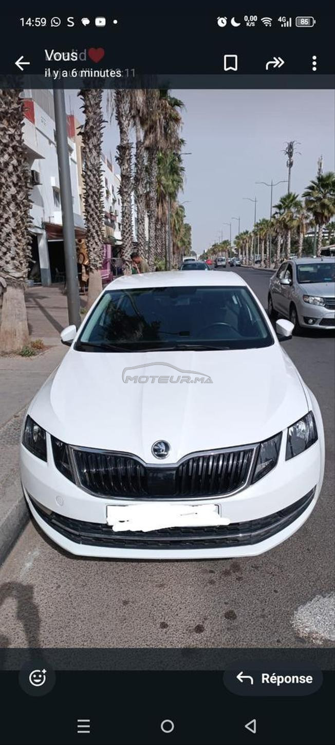 Skoda Octavia Diesel Manuelle 2018 à Marrakech