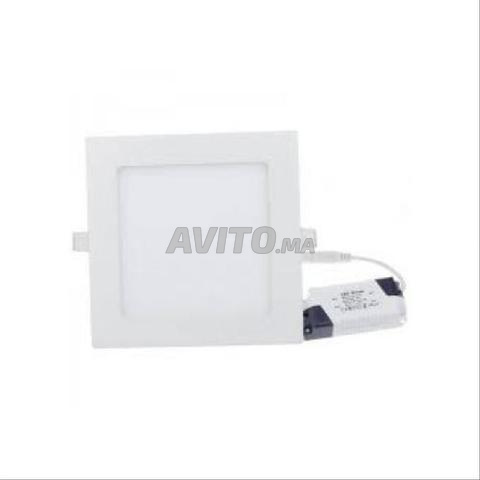 Lampe Panel LED carré Slim. 6 W 220-240V AC