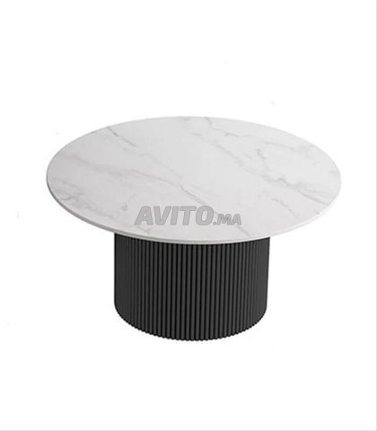 مجموعة من 2 طاولات قهوة متداخلة