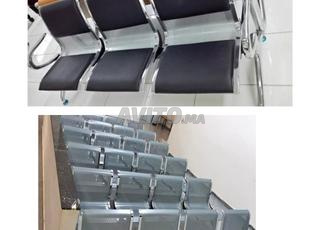 banquette en inox 3 place