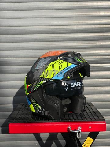 Casque moto modulable