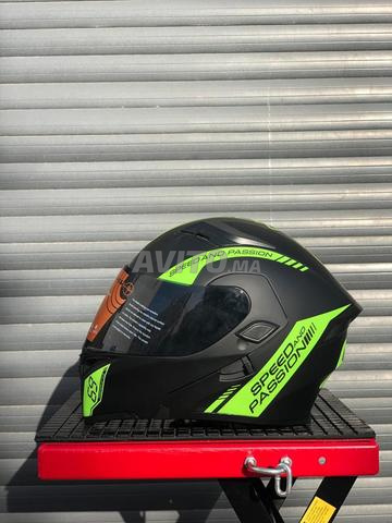 Casque moto modulable