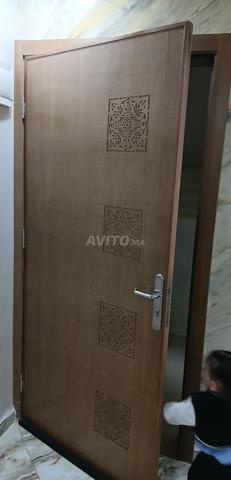 باب خشبي ذو جودة عالية 2,95 سم/95 سم